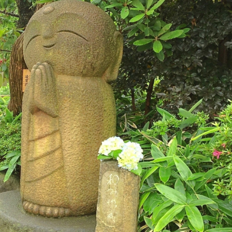 鎌倉長谷寺の和み地蔵