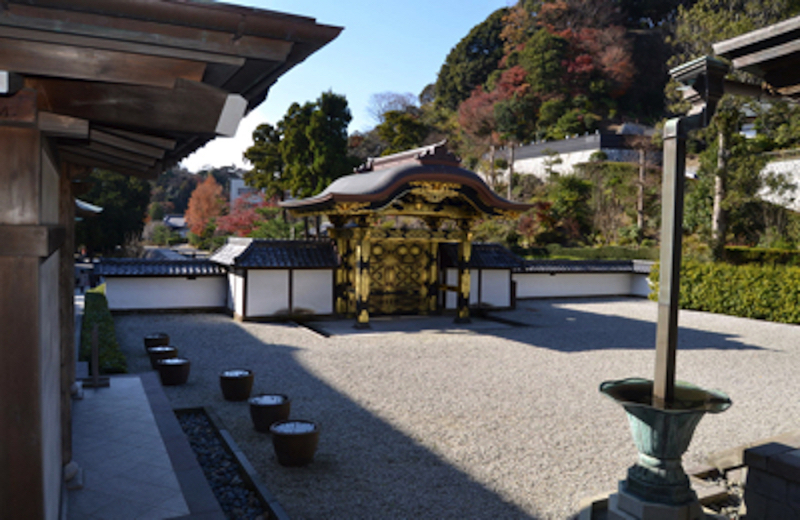 写真：建長寺石庭