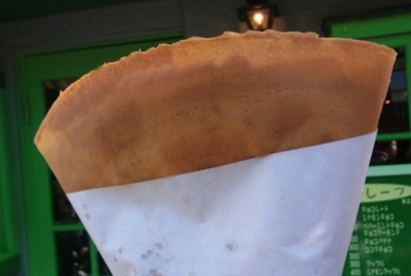 鎌倉コクリコのクレープ