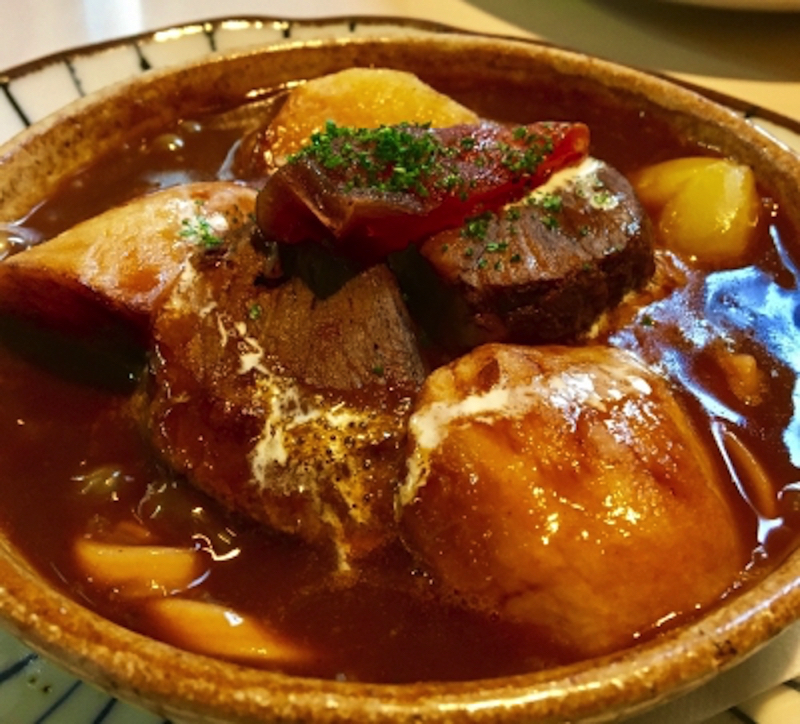 コアンドルのビーフシチュー