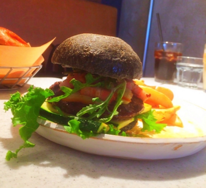 JSバーガーズのハンバーガー