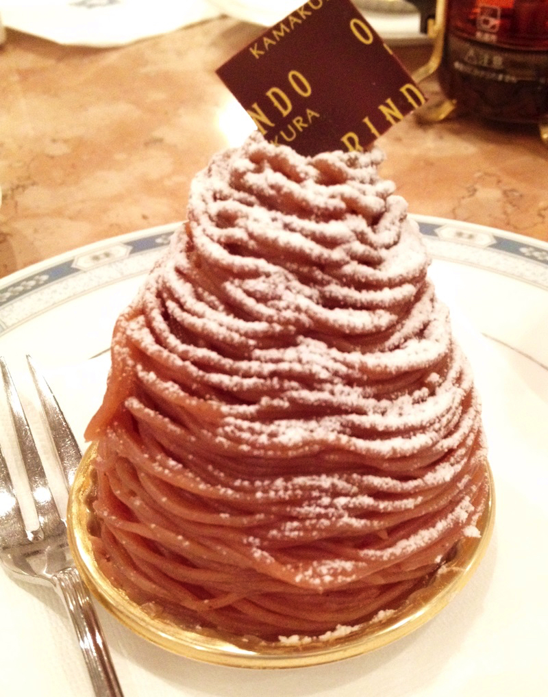 おうりんどうのケーキ