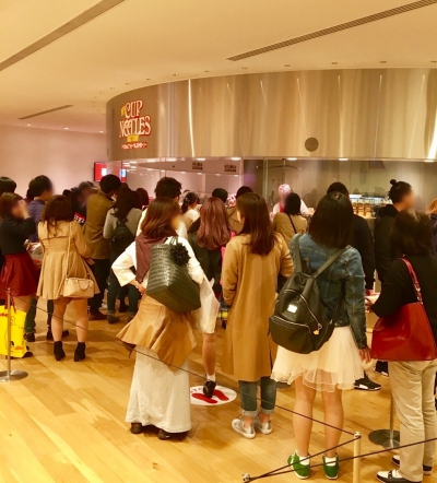 カップヌードル作り体験