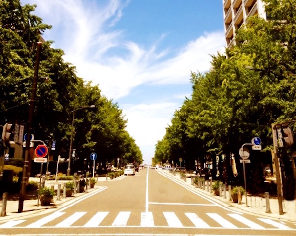 横浜日本大通り